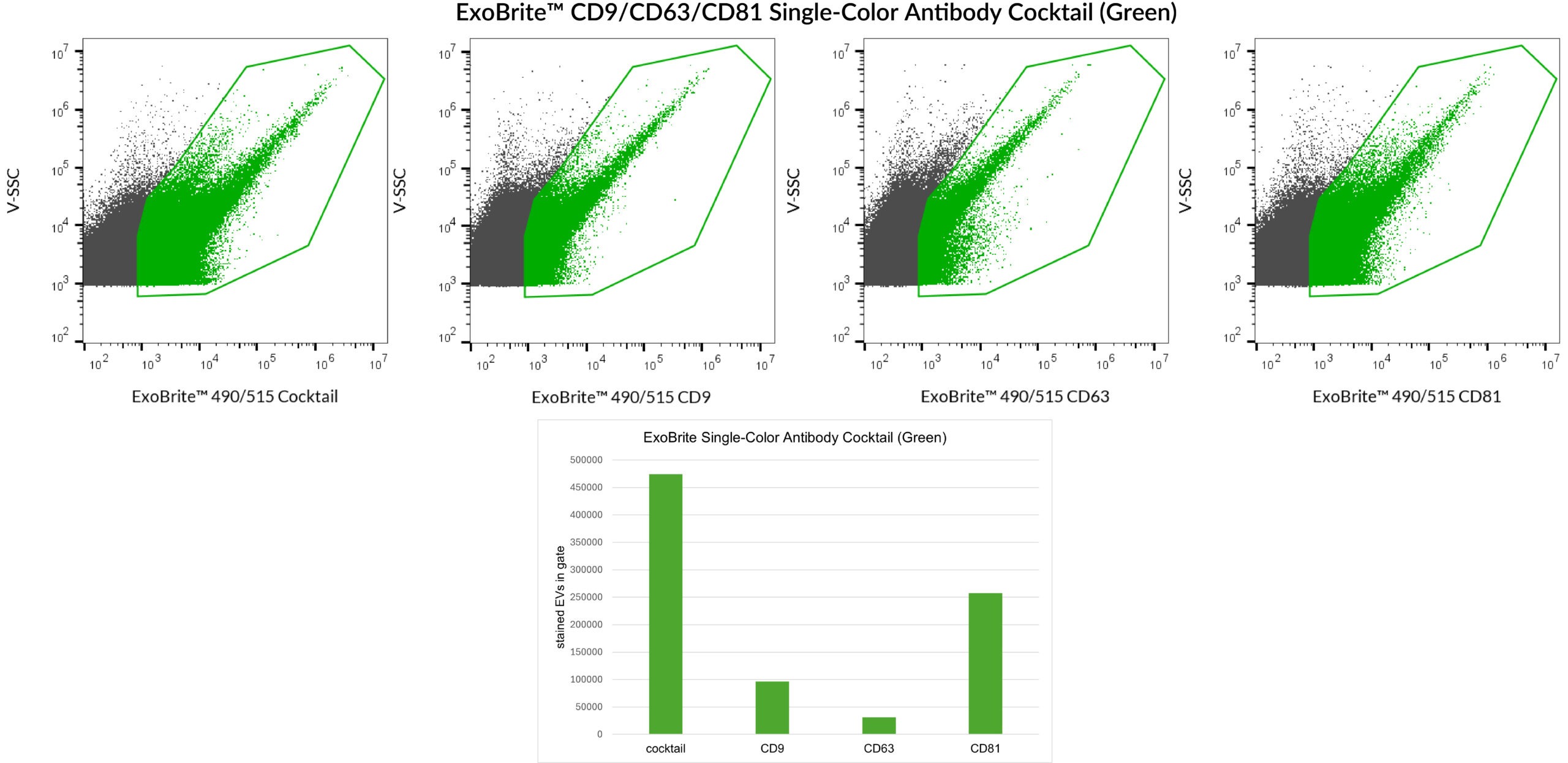 ExoBrite™ CD9/CD63/CD81 Single-Color Antibody Cocktails - Image 4