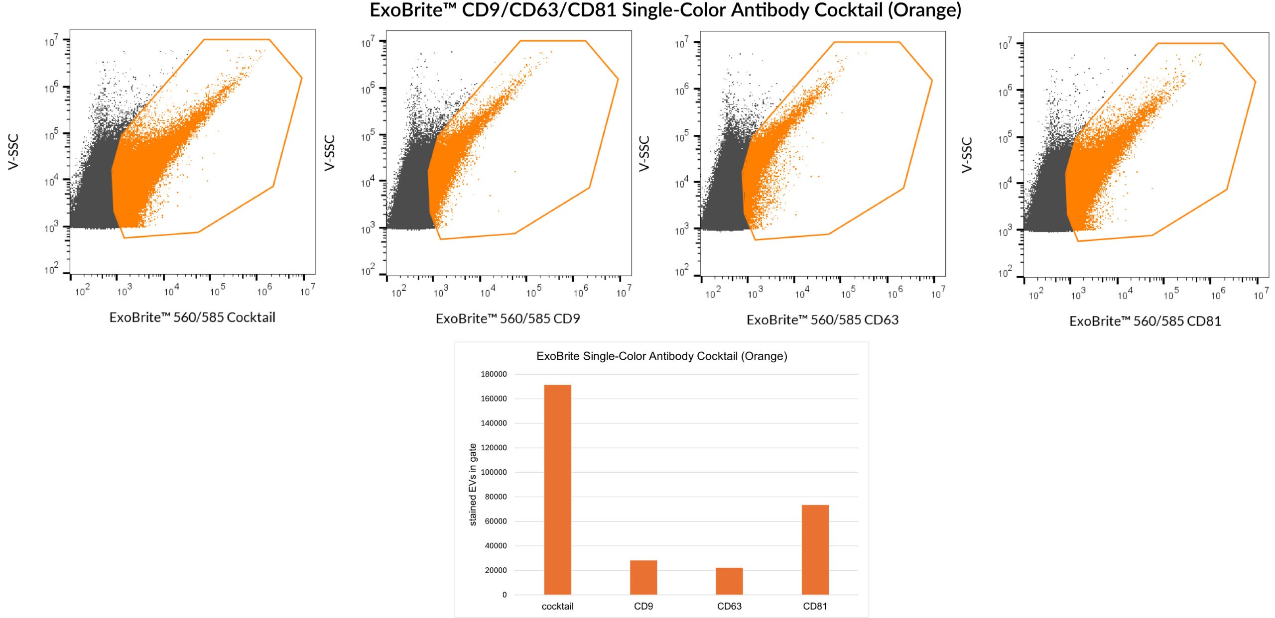 ExoBrite™ CD9/CD63/CD81 Single-Color Antibody Cocktails - Image 5